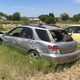Several of the cars here appear to have been wrecked at events and left behind.